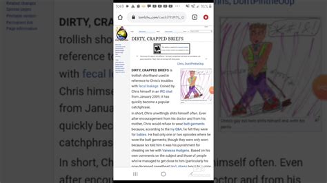 dirty crapped briefs|Chris and Dirty Crapped Briefs .